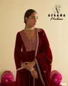 Mohini 2037 By Afsana Embroidery Velvet Readymade Suits Wholesale Price In Surat